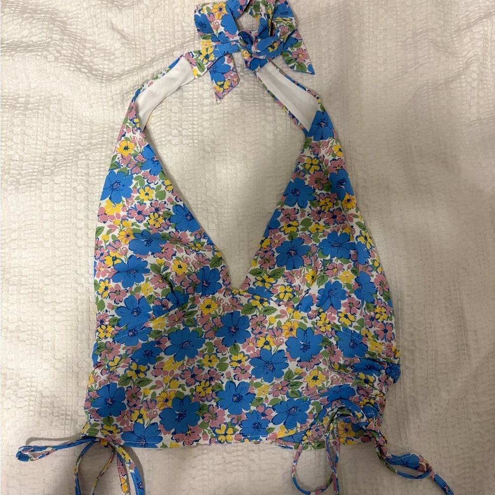 Pacsun floral halter top